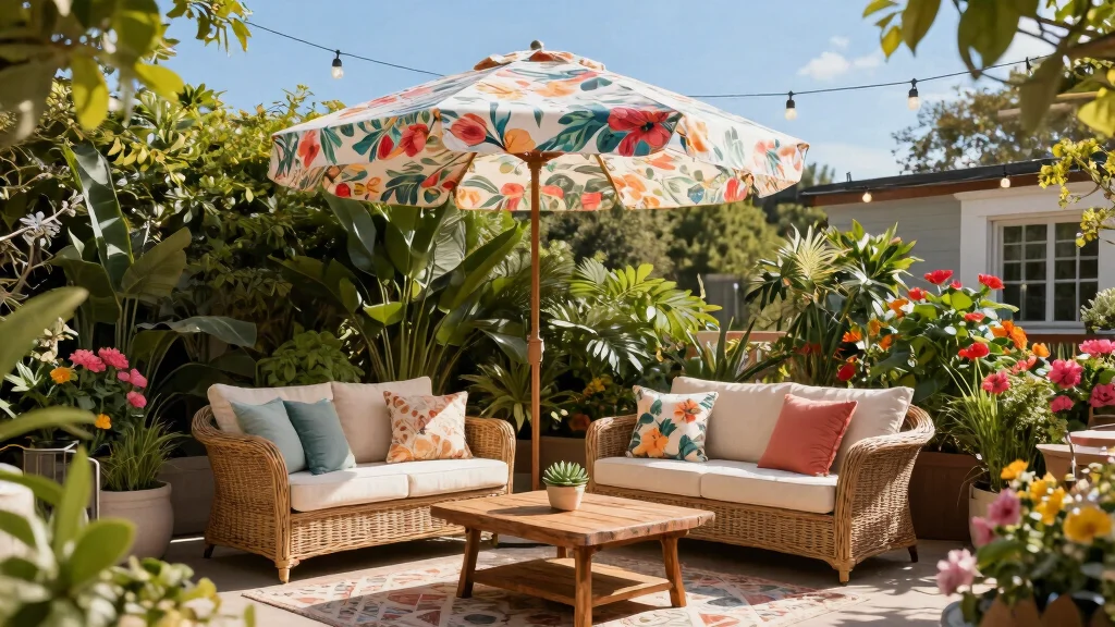 9 Beautiful Ballard Designs Patio Umbrella Styling Tips