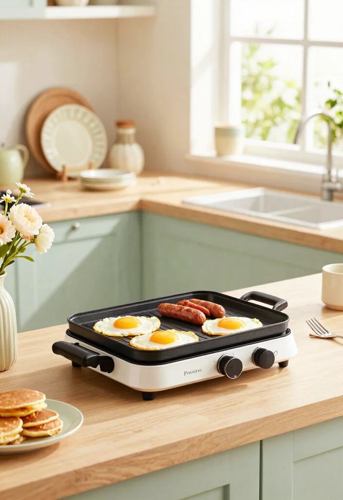 9 Best Flat Top Griddle for Gas Stove Indoor Cooking 4. Presto Electric Griddle 0