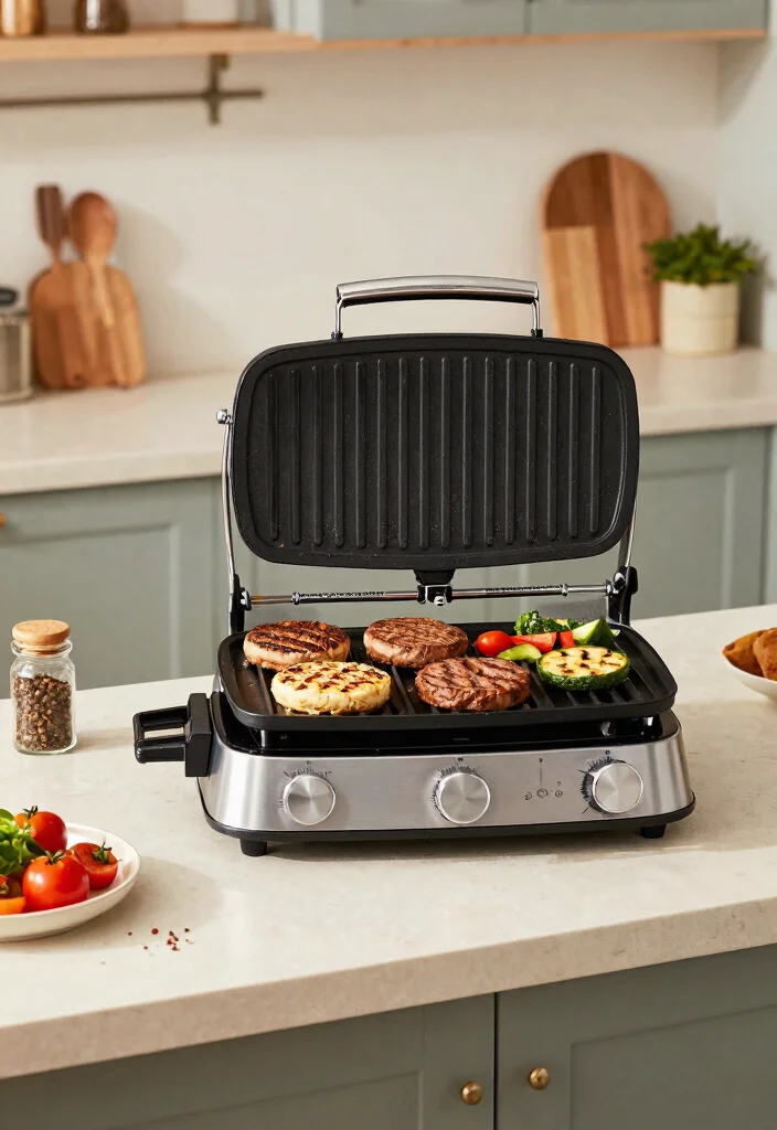 9 Best Flat Top Griddle for Gas Stove Indoor Cooking 7. George Foreman Indoor Electric Grill 0