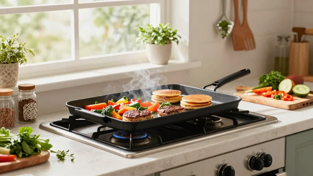 9 Best Flat Top Griddle for Gas Stove Indoor Cooking