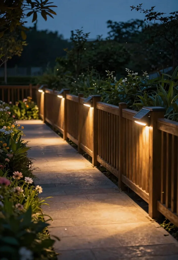 9 Elegant Landscape Lighting Ideas for Walkways and Paths 9. Wall Mounted Solar Lights 0