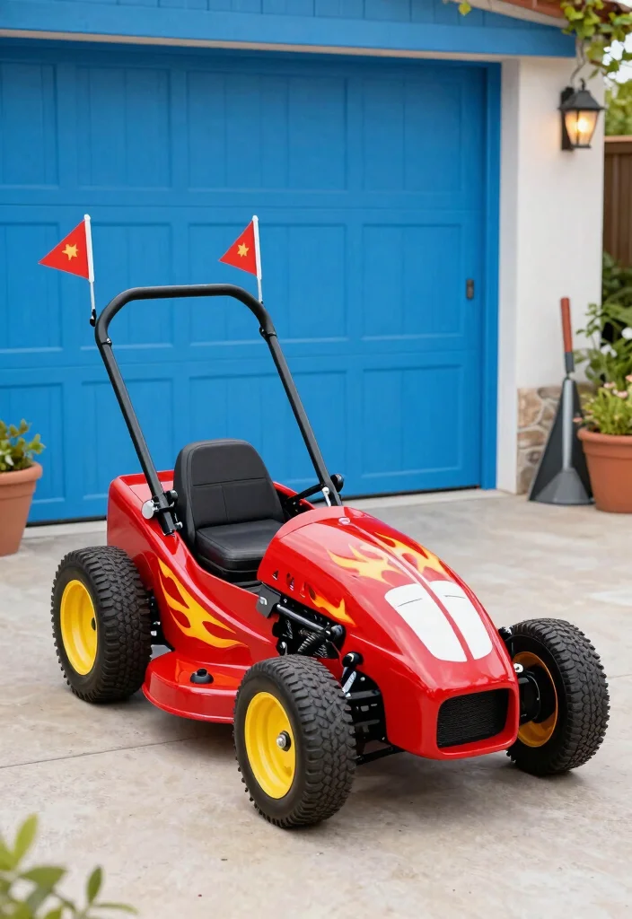 9 Fun DIY Lawn Mower Personalization Ideas (Pimp Your Ride) 4 9 Fun DIY Lawn Mower Personalization Ideas Pimp Your Ride 4. Fun Themed Mowers 0