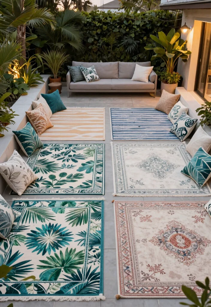 9 Perfect Outdoor Rug and Pillow Ideas for Color Coordinated Spaces 10 9 Perfect Outdoor Rug and Pillow Ideas for Color Coordinated Spaces Conclusion 0