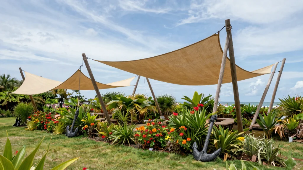 9 Secure Shade Sail Anchor Ideas for High Wind Areas