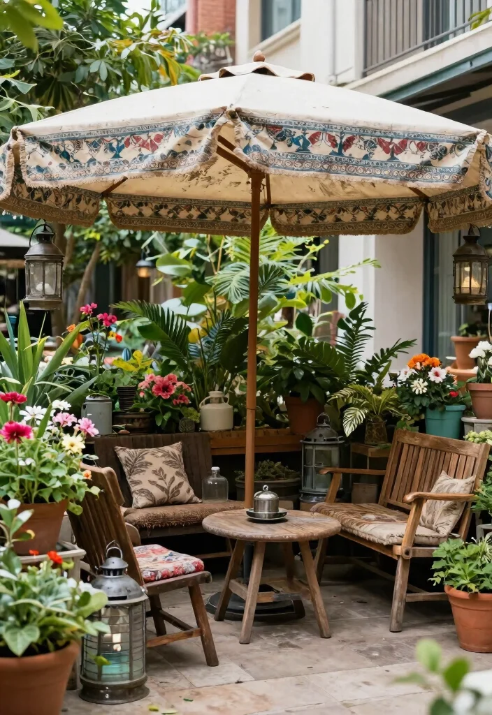 21 Stunning Sun Shade Canopy Ideas to Cool Down Your Yard 14. Vintage Canopies with Modern Twist